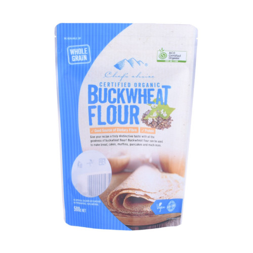 Recyclable standard stand up pouch foodstuff packaging