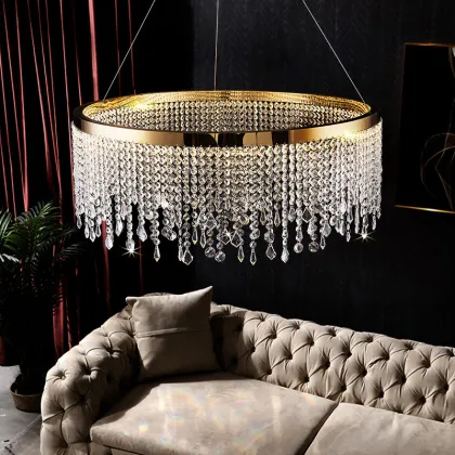 Luxury Designer Hotel Wedding Decor Crystal Chandelier