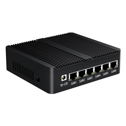 J1900 6*Gigabit Ethernet Enrutador de firewall sin ventilador Mini PC