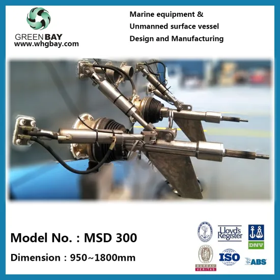 high cost-effective Propulsion systerm World Best efficiencyPropulsion stern drive High speed craft Boat Vessel Ship