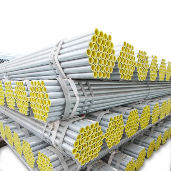 ASTM A795 Galvanized Straight Welded Steel Pipe