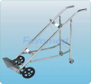 Stainless Steel Oxygen Cylinder Trolleys
