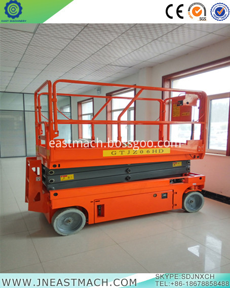 Canada Mobile Scissor Lift Ce Approved 6 14m Self Propelled Scissor Lift For Sale