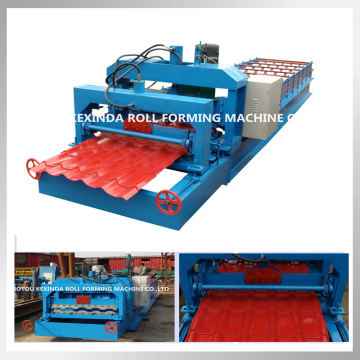 China made glazed tiles making manufacture roll forming machine with CE&ISO