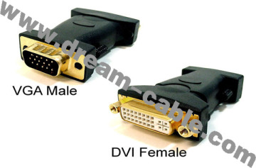 VGA Male to DVI Female Adapter (YTX141)
