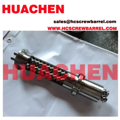 Weber Cincinnati Battenfeld Kmd Twin Parallel Screw Barrel 