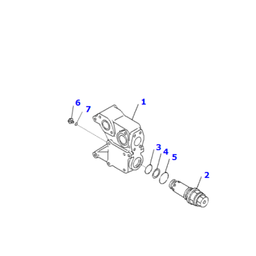 701-37-27000 701-31-86000 VALVE FOR HD785