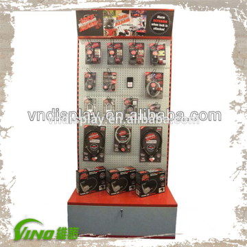 floor standing dispaly unit display hook metal hook display stands