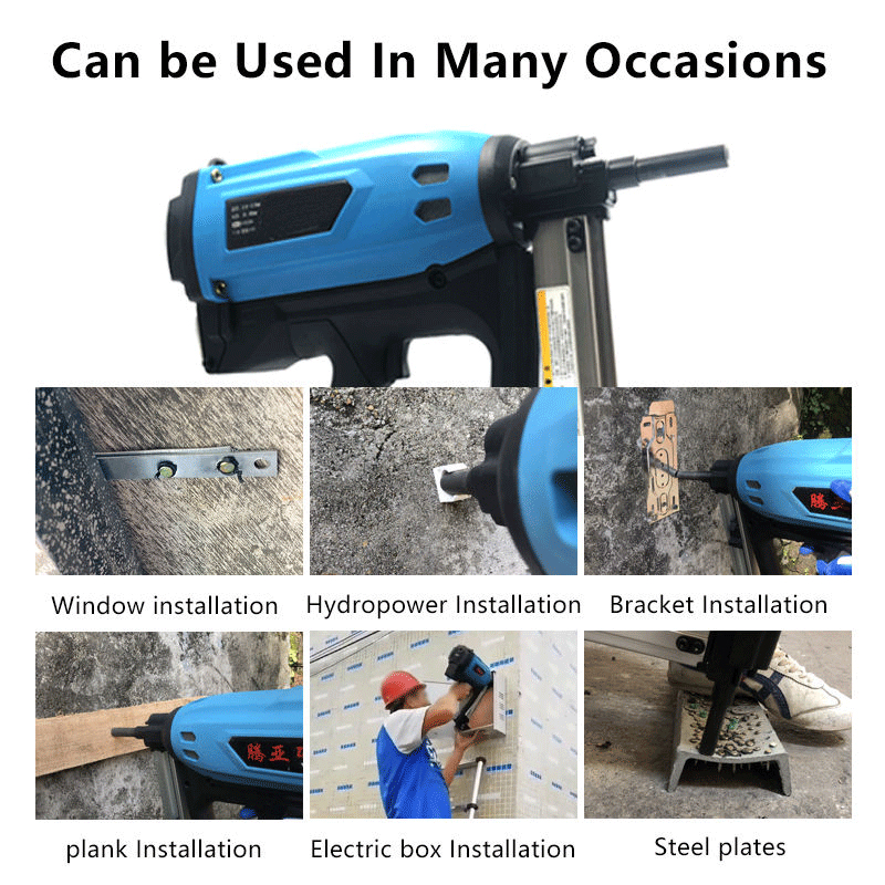 GSN50 gas steel nail gun fixation