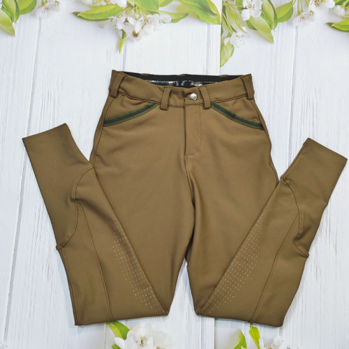 Premium High Quality Brown Children's Equestrian Breeches