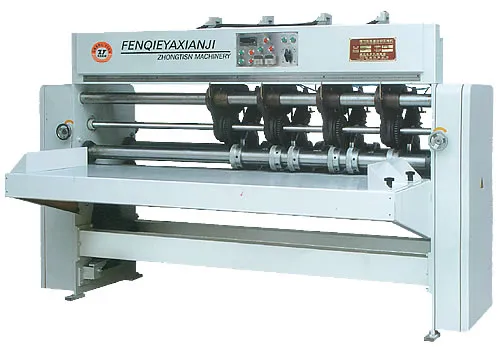 Thin blade style high speed creasing and cutting machine