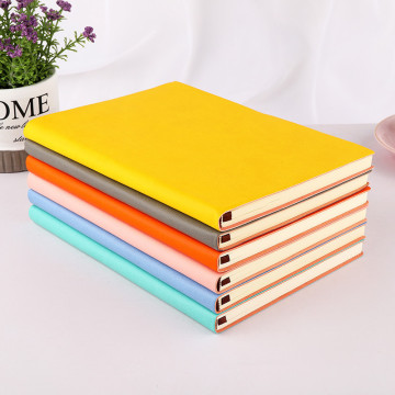 Soft Touch Coating A5 Journal - Cheap Soft Cover Notebook for Men and Women