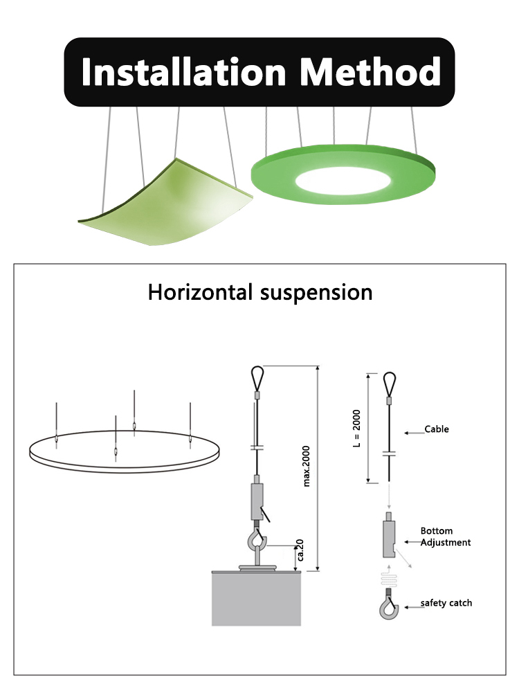 acoustic ceiling baffle