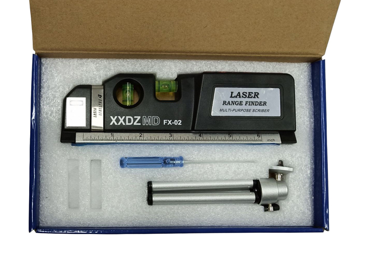 FX-02 3 In 1 Laser Level Rangefinder Inner Package