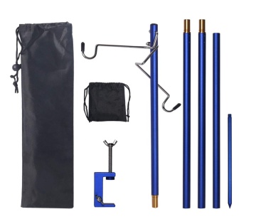 Folding Lantern Stand for Camping Light and Poles