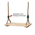 Adult Children's Handmade Swing High-quality Polished Anticorrosive Wooden Outdoor Indoor Relaxing Toys Family Outdoor Toys