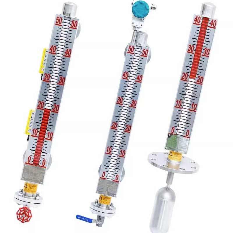 Magnetic flap level gauge Magnetic flap level gauge