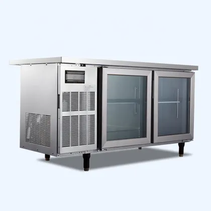 Commercial Catering Equipment: Horizontal Showcase Refrigerated Cabinet - Undercounter Refrigerator Freezers