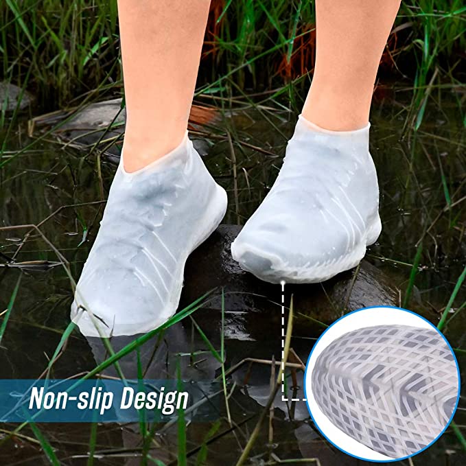 Silicone Shoe Covers With Zipper