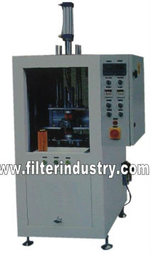 Eco oil/Fuel filter plastic caps welding machine