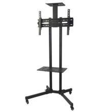 Economy Steel Mobile TV Cart/Trolley with Camera fit 32"-55" screens