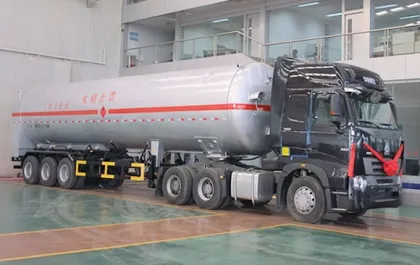 23.5ton Liquefied petroleum gas tanker trailer