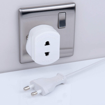 BS1363 1A 250V Fuse Adaptor: EU to UK Conversion Plug for Shavers and Electrical Toothbrushes