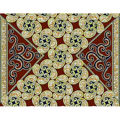 Combed cotton 24x24 wax fabric
