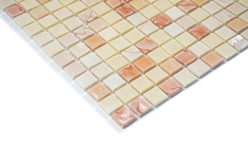 Conceptions diversifiées de carreaux de mosaïque de verre