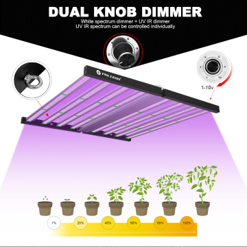 Dimmable Two Channels LED Grow Light