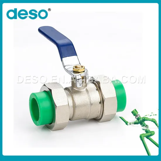 Deso China Professional Wholesale plastic material ball valve