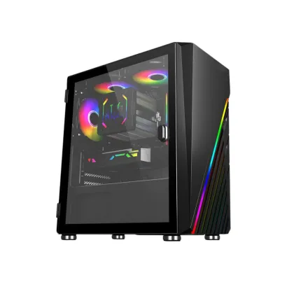 OEM Design Tempered Glass Computer Cases: USB 3.0 M-ATX/ITX Gaming PC Cases