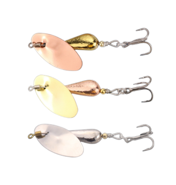 OEM 3,5G 7G Fliegende Pailletten Kupfer Spinnerbait Metal Jigs Fischereiköder