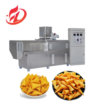 Automatic Frying Snack Food Making Machine and Fried Corn Chips Processing Line