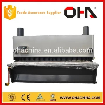 OHA Brand New Hot Sale HASGK-8x5000 Metal Shearing, Hydraulic Sheet Metal Shearing Machine, Plates Hydraulic Shearing Machine