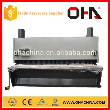 OHA HASGK-8x3200 Qc12y Series Iron Plates Nc Shearing Machine, Cnc Guillotine Shearing Machine, Used Hydraulic Shearing Machine