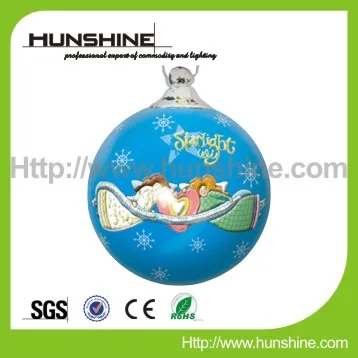 large outdoor plastic christmas ball