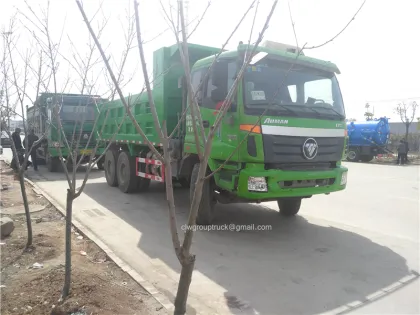 Foton 6x4 drive dump truck