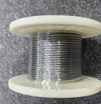 7X19 stainless steel wire rope 3/8in 304