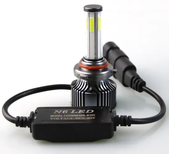 60W 9005 LED Headlights 6500LM DC12V COB Chip LED 360° Super White Light for Vehicles