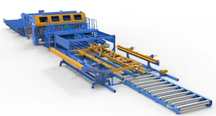 Concrete reinforcement wire mesh weldedline