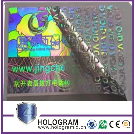 VIOD Security Hologram Sticker Fill Packaging Label