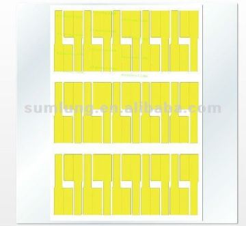 PVC shrink Labels/ hang tags/sticker/ barcode label/ labels