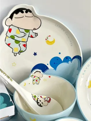 Stylish Anime-Inspired Dinnerware Collection