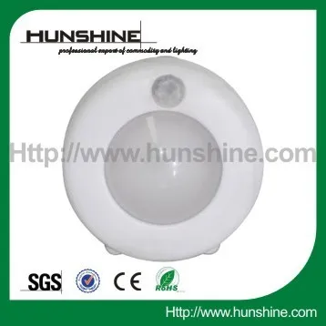 mini popular round LED Motion Sensor Cabinet Light
