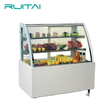 RUIUTAI Tre strati Attrezzatura di refrigerazione: frigorifero per la torta commerciale per la vetrina pasticceria da pasticceria da pasticceria