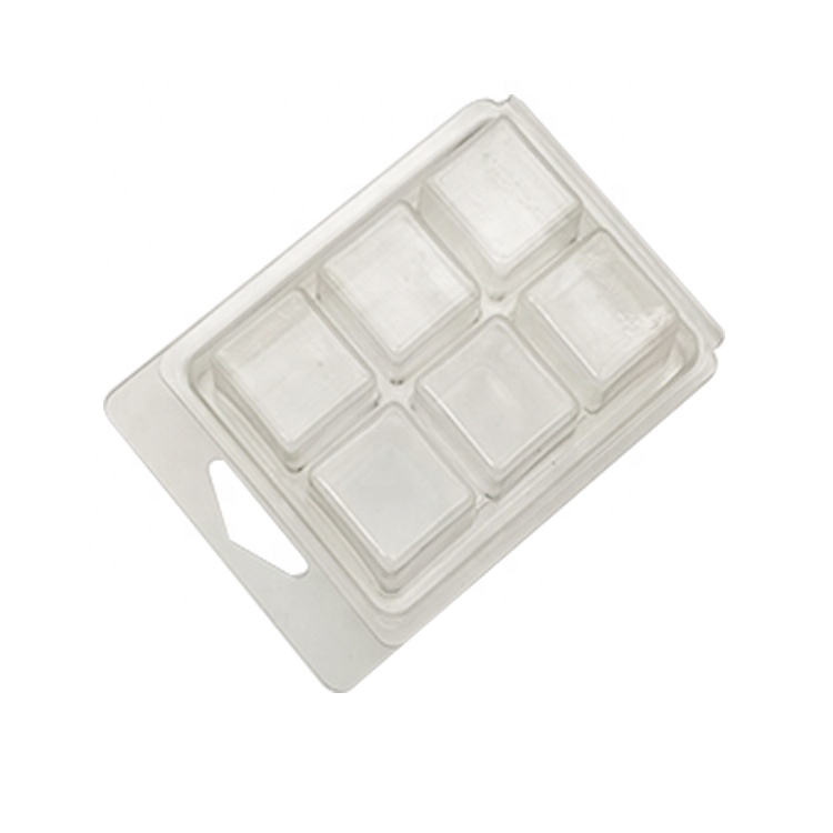 6 Cavity Wax Melt ClamShell Candle Pack Blister