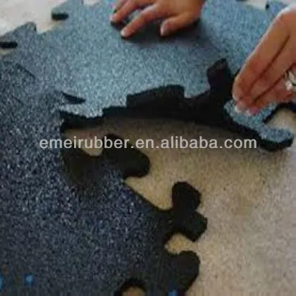 Flooring rubber mat