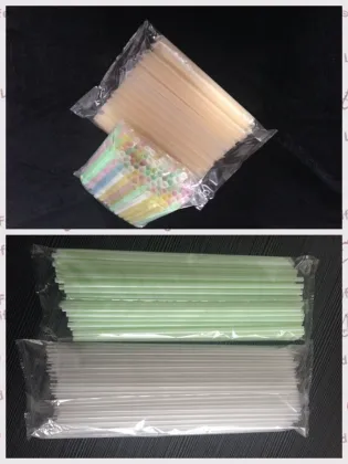 Automatic Counting and Group Packing Machine for PLA Straw Papers