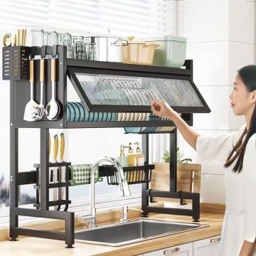 Pastilla de platos grande de alta eficiencia - Arrk y organizador de cocina de secado de fregadero